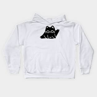 Hilarious Black Cat Presents His Playful Side Kids Hoodie